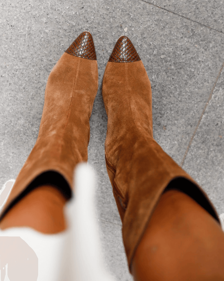 Teagan® | High Suede Boots