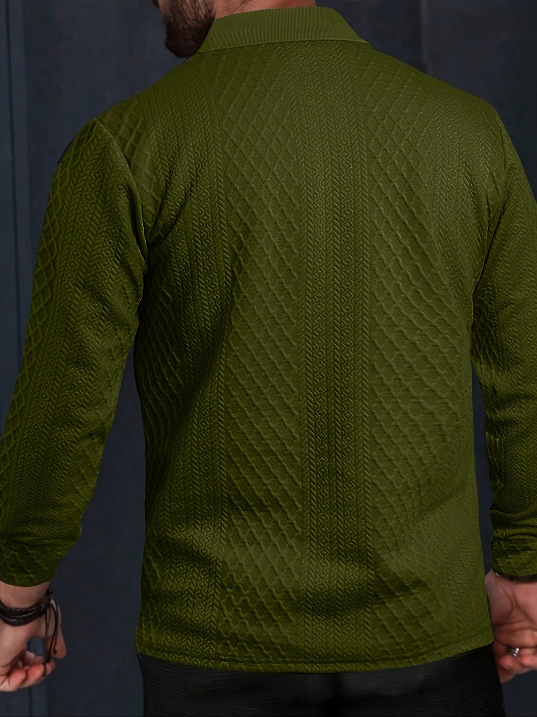 ZED - SIGNATURE TEXTURED KNIT PULLOVER