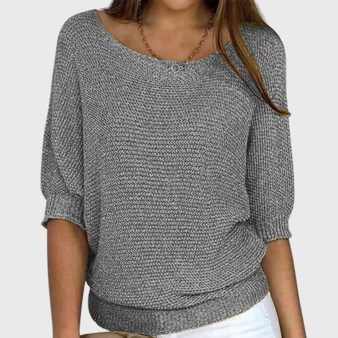 Stephanie | Elegant Knitted Sweater