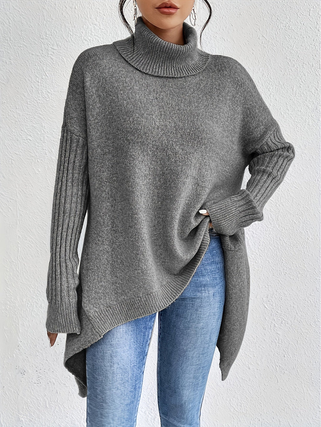 Isla | Oversized Turtleneck Sweater