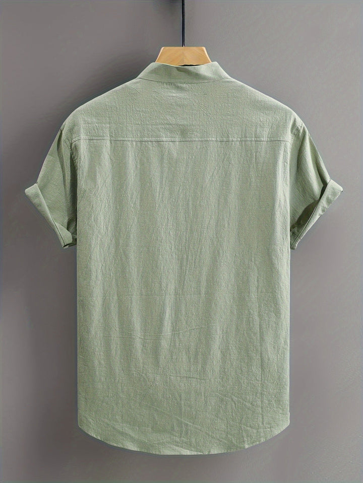 MARCO - CLASSIC COTTON SHIRT WITH POCKET
