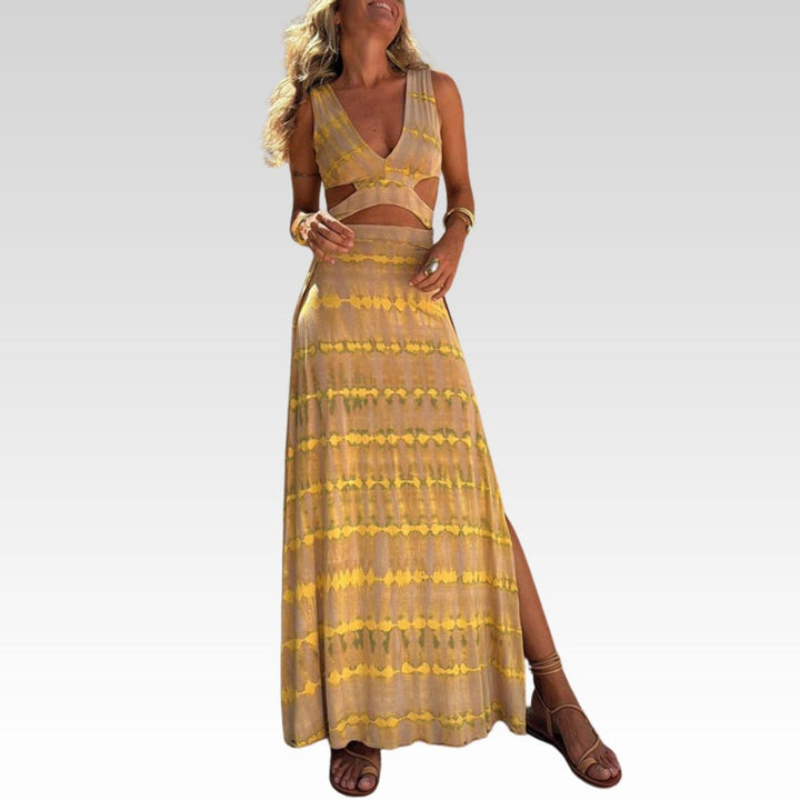 YASSI – STYLISH STRETCH CUTOUT DRESS