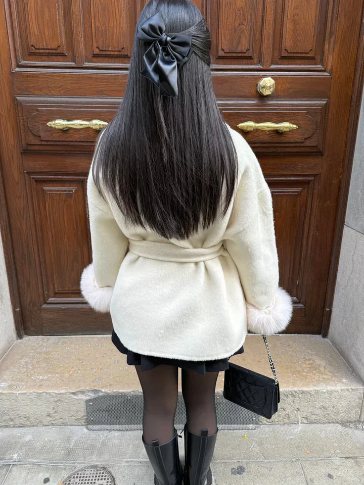 NORIDALE - ELEGANT PLUSH TAILORED COAT