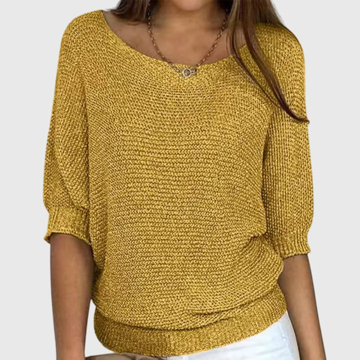 Stephanie | Elegant Knitted Sweater