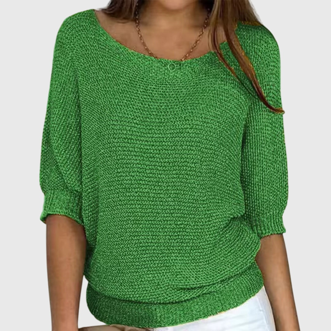 Stephanie | Elegant Knitted Sweater