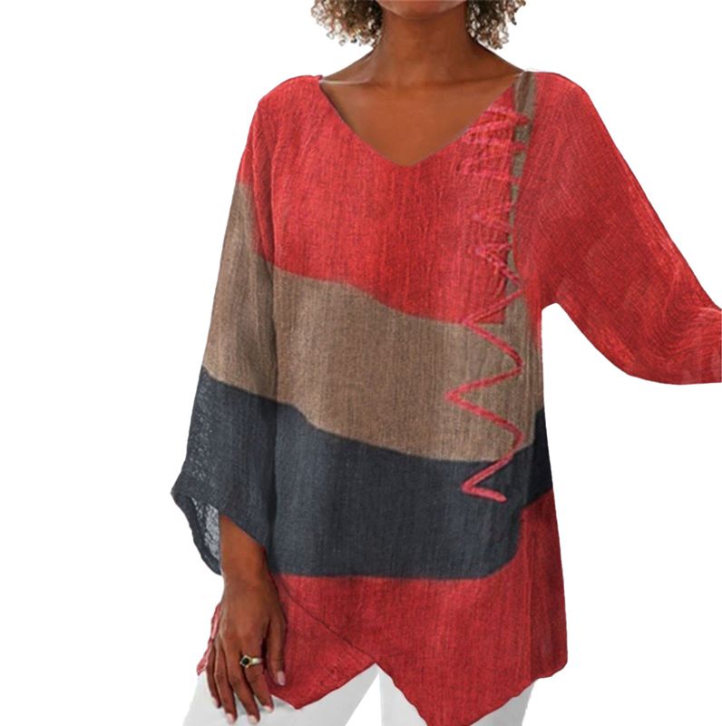 AILYN – VIBRANT WOMEN’S PRINT TOP