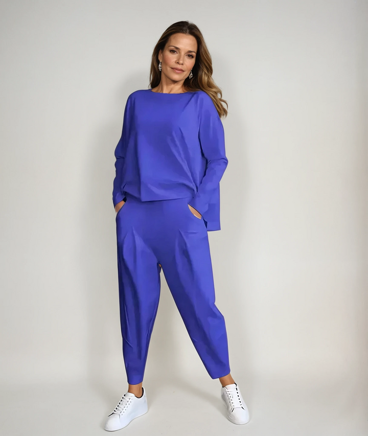 CARAMIA - COMFORTABLE TWO PIECE SOFT FABRIC SET
