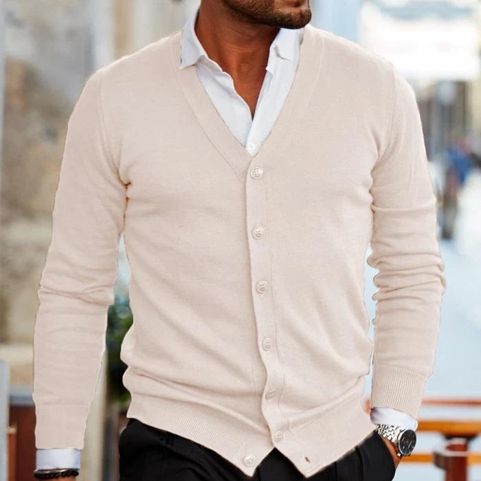 Stef | Casual Vest Cardigan for Men
