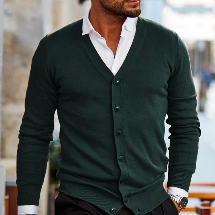 Stef | Casual Vest Cardigan for Men