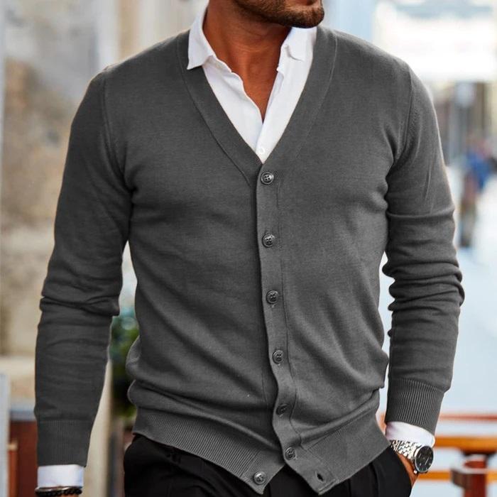 Stef | Casual Vest Cardigan for Men